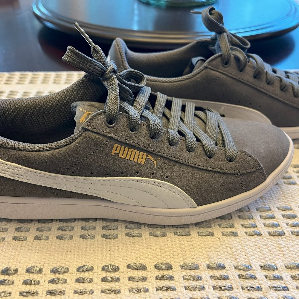 Gray Puma Sneakers